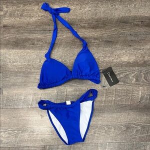 Amazon Women's Blue Bikini Set